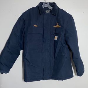 CARHARTT STYLE #CO03 LOOSE FIT FIRM DUCK INSULATED TRADITIONAL COAT
